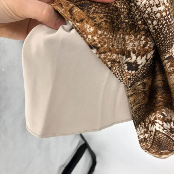 Guess snakeskin cowl neck mini slip dress Lucy NWT - Picture 9 of 16